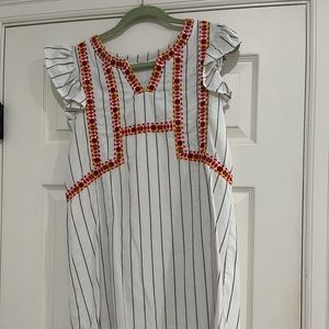 Entro embroidered dress